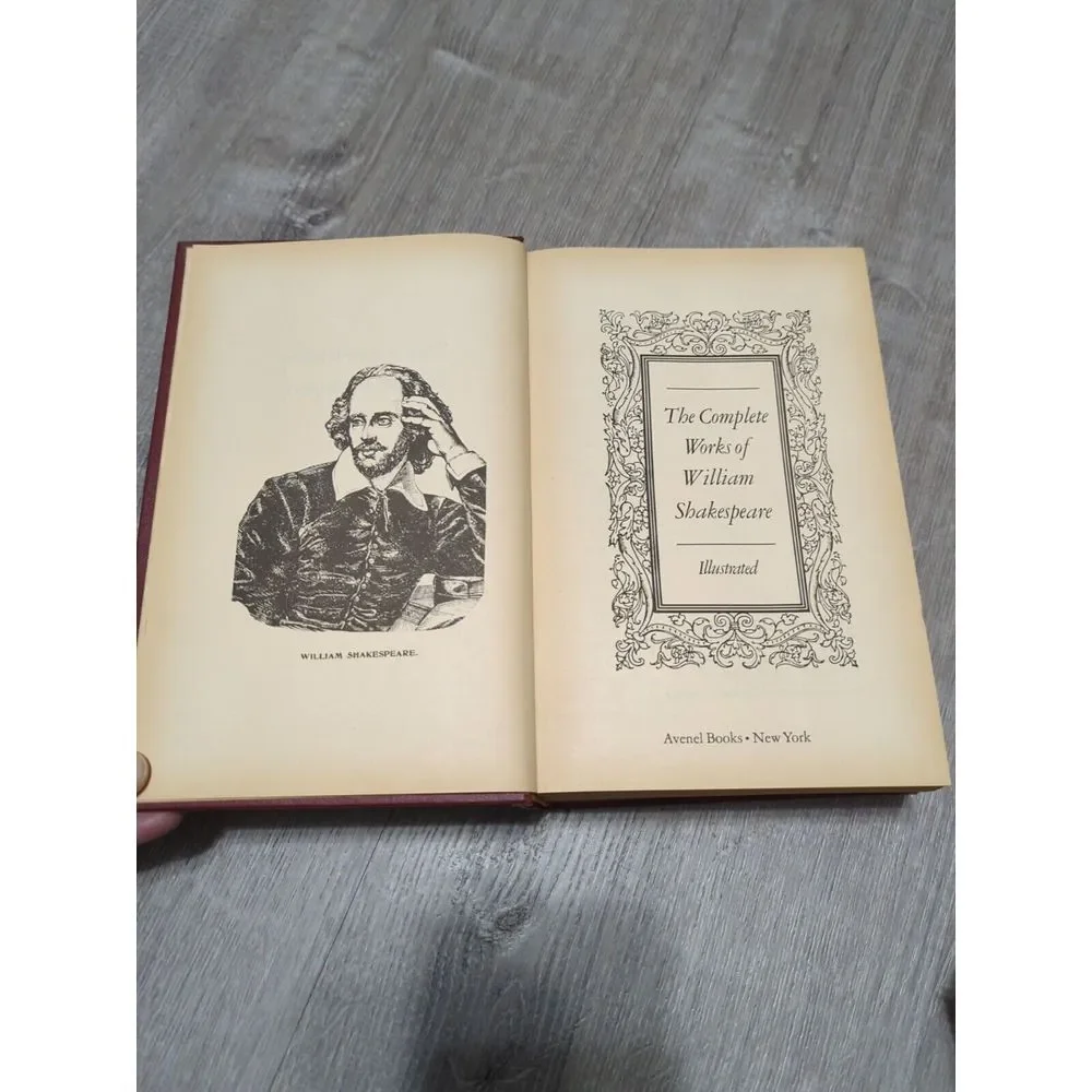 The Complete Works of William Shakespeare Avenel Hardback 1975